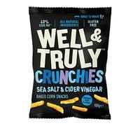 14 Pack | Well&Truly Crunchy Salt & Vinegar 100g