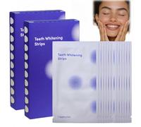 14 Packs Purple Teeth Whitening Strips for Sensitive Teeth,Instant 30 Minute Stain Removal Whitening Kit,Gentle Care Tooth Whitening Pen & Whitener for White Tooth,Enamel Safe(28 Strips)
