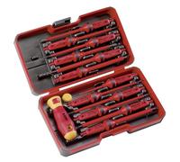14 pc Set-SL, PH, PZ, TX Tip Insulated Blades w/ 2 HNDLs