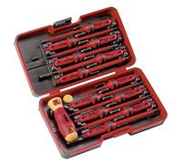 14 pc Set-SL, PH, PZ, TX Tip Insulated Blades w/ 2 HNDLs