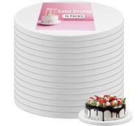 14 PCS Cake Drums 10 Inch, Cake Boards 10 Inch, Cake Drum, Cake Boards Round, Cake Drum Round, 1/2" Thick Cardboard, Sturdy Cake Base, Food Grade Cake Rounds, Base para Pastel