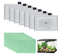 14 PCS CF1 Filter Compatible with Interpet CF1, 7 Month Service Kit, Fish Tank Filter Cartridges + Filter Pads Replacement Pack for Aquarium, Interpet Internal CF1 Cartridge Filter Refill