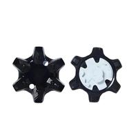 14 Pcs Golf Cleats Shoe Spikes With Wrench - Compatible With Adidas，Callaway，FootJoy, NIKE, Oakley, Puma, Skechers, Pins Systems(Black)