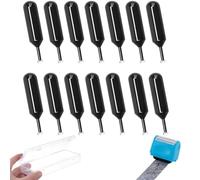 14 Pcs Identity Theft Protection Roller Stamp Ink with Box, Confidential Roller Stamp Ink Refills Set, Address Blocker Stamp Ink for Hiding Information Bank Receipts Bills Credit Card Discounts