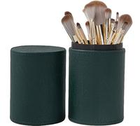 14 Pcs Makeup Brush Set, With Travel-Friendly Dustproof Organizer For Foundation, Blush And Eyeshadow - Hypoallergenic Synthetic Fiber For Sensitive Skin