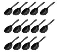 14 Pcs Measuring Spoons Set, Reusable Plastic Scoops for Coffee Beans, Protein Powder, and Baking Ingredients, 7g Capacity, 9.7x3.8x2.2 Cm, Ideal for Coffee Enthusiasts and Home Bakers