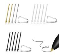 14 PCS Metal Tips/Nibs Replacement for Samsung Galaxy S10/S9/S8/S7/S6,Note S22/S23/S24/S25 Ultra S Pen, Pencil Tips fits for Remarkable 2 EMR Pen/Kindle Scribe Pen(2 Copper+2 Titanium +10 PCS Set)