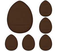 14 Pcs Mini Powder Puff & Mini Makeup Sponge Set, Soft Finger Makeup Puff, Small Powder Puffs for Dual-Use (Dry/Wet), Concealer, Blush, Setting & Eyeshadow Beauty Makeup Tools for Women Girls (Brown)