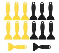 14 Pcs Plastic Scraper Set Filler Knife Flexible for Spackling, Patching, Decals, Air Bubble Removal, Sticker Installation and 3D Printing