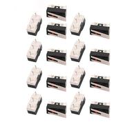 14 Pcs SPDT 1NO 1NC Snap Action Limit Switch Roller Arm Subminiature