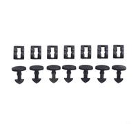 14 Pcs Tow Eye Cover Retainer Clips for Land For Rover Discovery 3 Front Bumper Fixings, Plastic Fitting & Docking Insert Set Replacement Parts 2005-2009