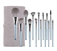 14-Piece Makeup Brush Set, Professional Makeup Brush Set, Cosmetic Brush Set for Eyeshadow, Eyebrow, Foundation with Cosmetic Bag