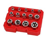 14 Piece Star ' E ' Socket Set in CASE