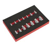 14-Piece Trx Star Socket Set - Chrome Vanadium Steel With Eva Tray