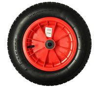 14" Red Sack Truck Trolley Tyre - Rubber Replacement Wheel Barrow Inch Tyre Steel | Emergency Replacement Tyres | Strong Durable Long Lasting
