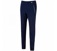 Regatta WomensPentre Stretch Isoflex Durable Water Repellent Part Elasticated Waist 2 Zipped Pockets Trousers - Perfect for Outdoors, Walking, Hiking & Camping Navy