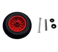 14" REPLACEMENT PNEUMATIC WHEELBARROW WHEEL 3.50/4.00-8 (130MM AXLE SET)