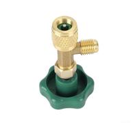 14 SAE Refrigeration Brass Tap Valve Opener Tool with Metal and Plastic Components for Strong Performance