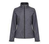 (14, Seal Grey/Black) Regatta Standout Womens/Ladies Ablaze Printable Soft Shell Jacket