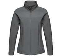 (14, Seal Grey) Regatta Ladies Uproar Softshell Wind Resistant Jacket