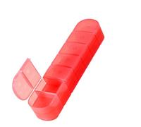 14 Separate Slot Pills Organiser Case with Easy Access Lid Travel Friendly Medication Storage Box for Travel Safe Storage