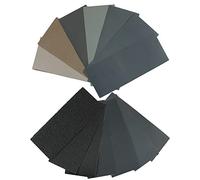 14-Sheets Sandpaper (60 to 10000 Grit), 9x3.6Inch Wet and Dry Sandpaper for Wood, Walls, Metal, Jewel, High Grit Sand Paper for Surface Polishing