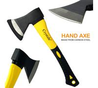 14" SMALL HAND AXE FOR CAMPING HIKING MADE FROM CARBON STEEL HAND HATCHET NEW