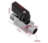 14 Threaded Ball Valve Switch Air Compressor 143939 Pack Metal Threaded Ball Features Regulate and Control air Designed for Long Lasting use with Proper Durability and consistent (C)