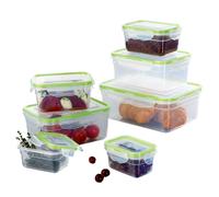 14-tlg GOURMETmaxx Sealed Containers Set Klick-it Storage Cans Freezer