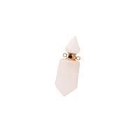 14 Types Crystal Pet Memorial Necklace for Ashes and Fur, Sympathy Gift for Pet Loss, Let your pet return to your arms,Healing Stone Energy (White Jade)