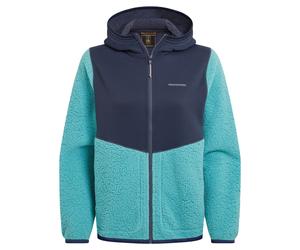 (14 UK, Anthracite/Glazed Aqua) Craghoppers Womens/Ladies Telesto Hooded Fleece Jacket