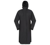 (14 UK, Black) Animal Womens/Ladies Jade Waterproof Lightweight Long Raincoat
