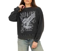 (14 UK, Black) Brave Soul Womens/Ladies Wild & Free Sweatshirt