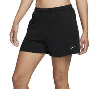 (14 UK, Black) Nike Womens/Ladies Fleece Elasticated Waist Relaxed Fit Sweat Shorts
