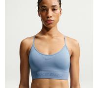 (14 UK, Blue) Nike Womens/Ladies Pro Padded Seamless Sports Bra