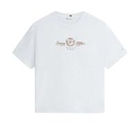 (14 UK, Blue) Tommy Hilfiger Womens/Ladies Embroidered T-Shirt