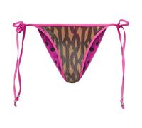 (14 UK, Brown/Pink) Adidas Womens/Ladies Ivy Park Monogram Bikini Bottoms