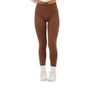 (14 UK, Chocolate) Brave Soul Womens/Ladies Polyester Plain Leggings