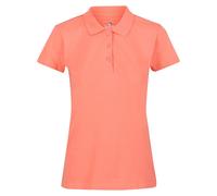 (14 UK, Fusion Coral) Regatta Womens/Ladies Sinton Polo Shirt