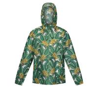(14 UK, Green) Regatta Womens/Ladies Orla Kiely Tropical Floral Packaway Waterproof Jacket