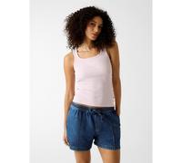 (14 UK, Lilac) Guess Womens/Ladies Star Embroidered Tank Top