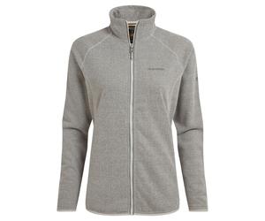 (14 UK, Lunar Grey Marl) Craghoppers Womens/Ladies Tarvos Full Zip Fleece Jacket