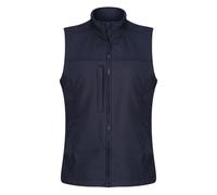 (14 UK, Navy/Navy) Regatta Womens/Ladies Flux Softshell Gilet