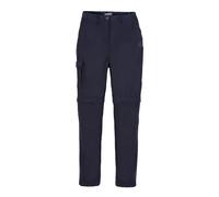 (14 UK S, Dark Navy) Craghoppers Womens/Ladies Expert Kiwi Convertible Trousers