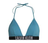 (14 UK, Storm Blue) Calvin Klein Womens/Ladies Triangle Cups Bikini Top