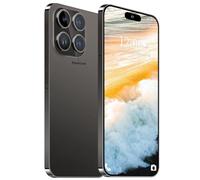 14 Ultra Unlocked Cell Phone,Long Battery Life 6.82" HD Screen Unlocked Phones,12+512GB Android 14 Smartphone with 128G Memory Card, Dual SIM/Fingerprint Lock/Face ID/GPS (Black, 12+512G)