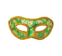14 Unisex Retro Masquerade Masks,Half Face Party Prom for Fancy Dress Costume Party (# B) Terrifier Costume Adult(d-Green,19x9cm)