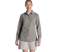 Craghoppers Nosilife Alma Long Sleeve Shirt Grey 40 Woman