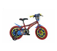 Dino Paw Patrol 14in Kids Bike - Red/Blue