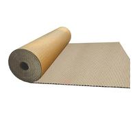 14 x 144in Brown Single Face Corrugated B Flute Cardboard Roll ，Shipping Roll Paper Corrugated Wrap for Packing, Storage, Shipping, DIY(2rolls Each roll14x 72in)